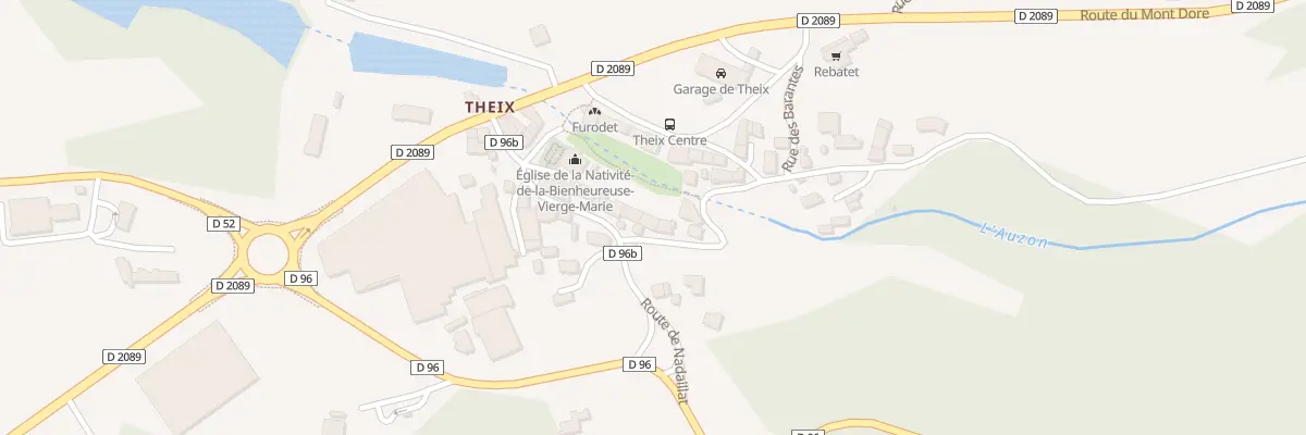 Plan du 3 Rue de l’Auzon Vge Theix à Saint-Genès-Champanelle