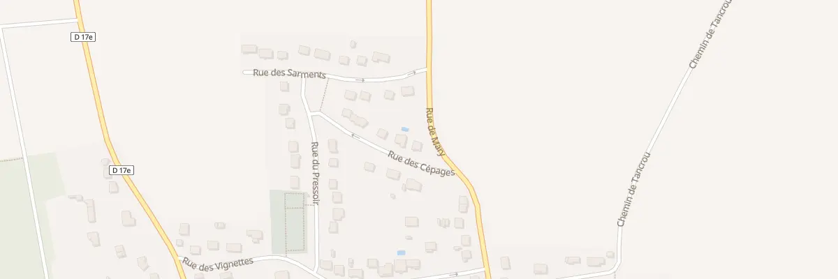 Plan du 2 Rue des Cépages à Armentières-en-Brie