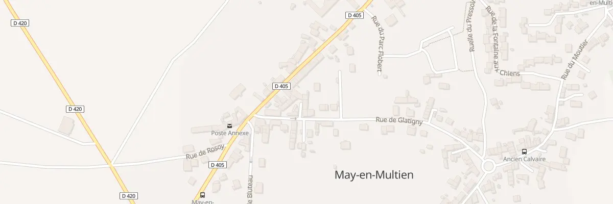 Plan du 28B Rue de Glatigny à May-en-Multien