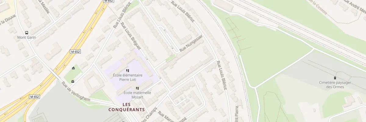 Plan du 36 Rue Nungesser à Lambersart