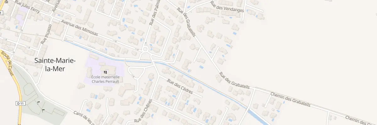 Plan du 9041 Rue des Grabateils à Sainte-Marie-la-Mer