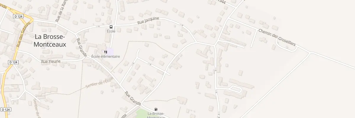 Plan du 12B Rue de la Vallée à La Brosse-Montceaux
