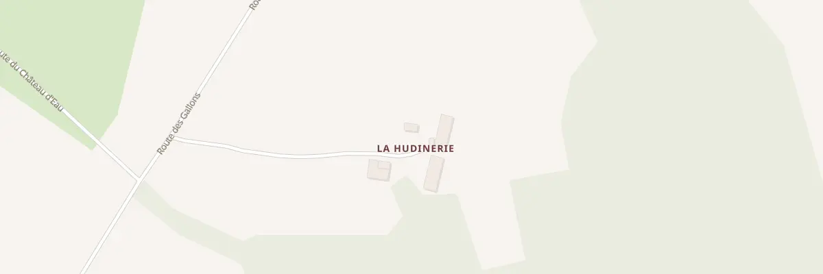 Plan du 246 La Hudinerie à Lavau