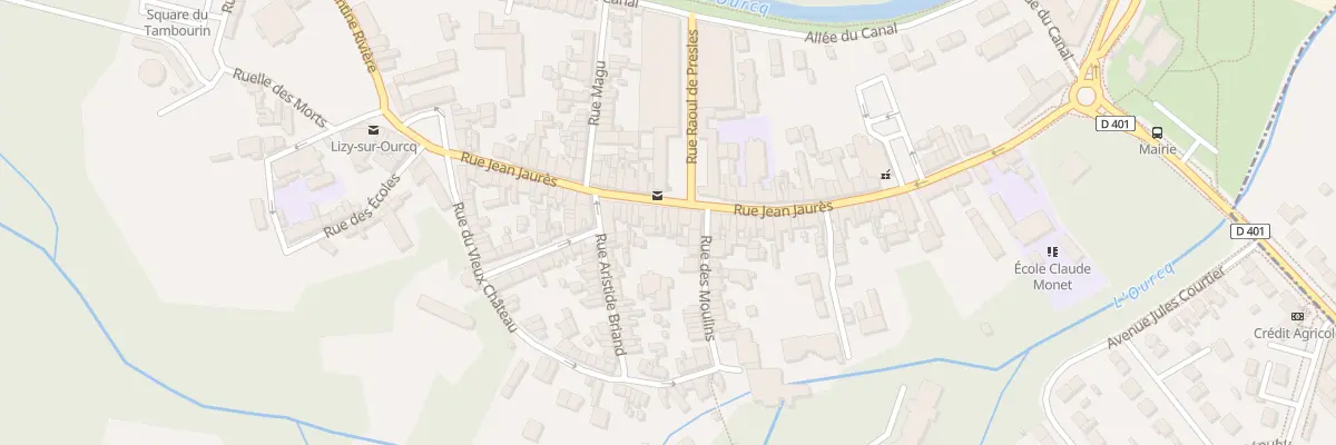 Plan du 42B Rue Jean Jaurès à Lizy-sur-Ourcq