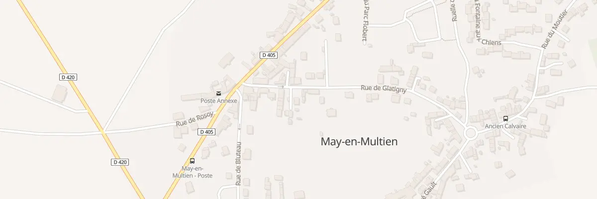 Plan du 6 Cour Glatigny à May-en-Multien