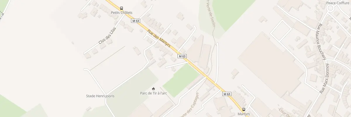 Plan du 35 Rue des Martyrs à Seclin