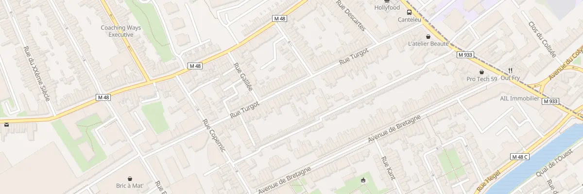 Plan du 71 Rue Turgot à Lille