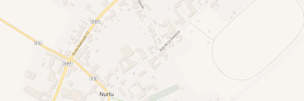 Plan du 12 Rue de Là Dessous à Nurlu
