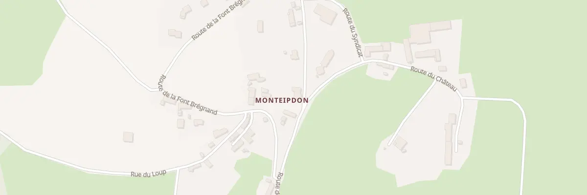 Plan du 5161 Monteipdon à Saint-Pardoux
