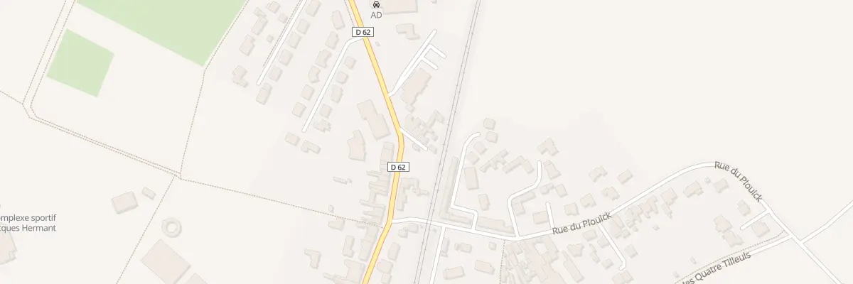 Plan du 72 Rue Jean-baptiste Lebas à Phalempin