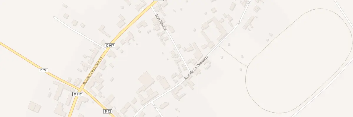 Plan du 6 Rue Neuve à Nurlu