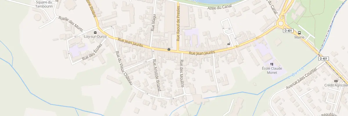 Plan du 44 Rue Jean Jaurès à Lizy-sur-Ourcq