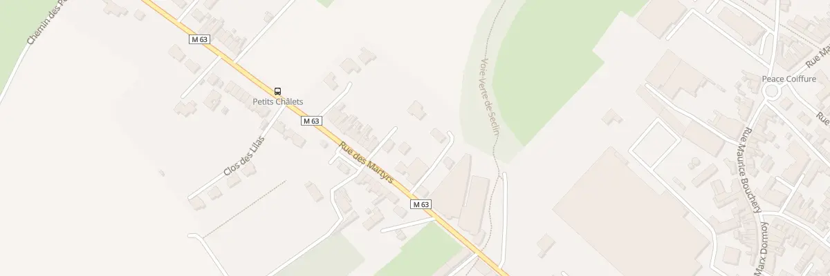 Plan du 106 Rue des Martyrs à Seclin
