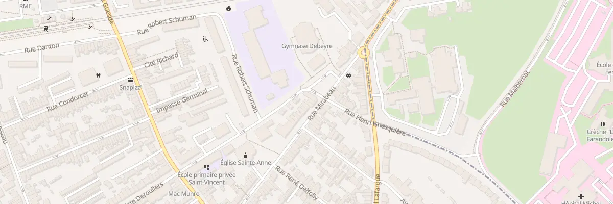 Plan du 117 Rue Mirabeau à Loos
