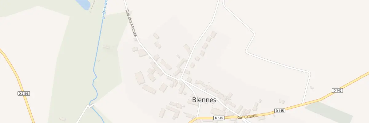 Plan du 5 Rue des Brandons à Blennes