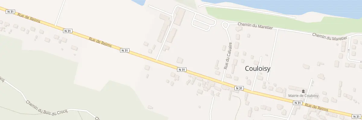 Plan du 26 Rue de Reims à Couloisy