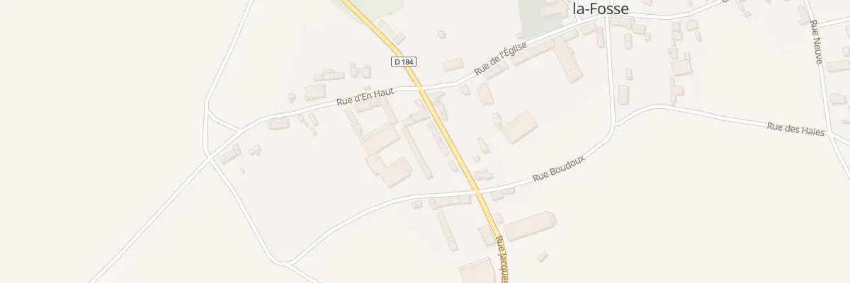 Plan du 2 Rue Jacques à Templeux-la-Fosse