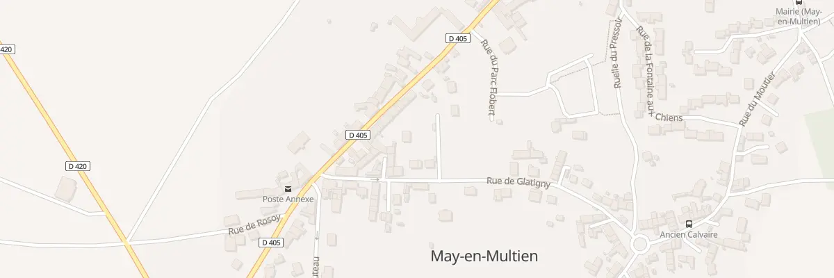 Plan du 22B Rue de Soissons à May-en-Multien
