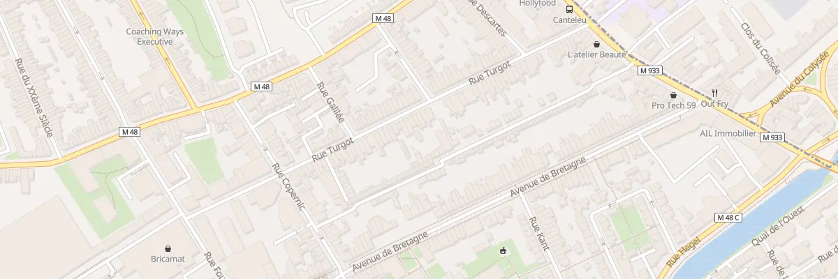 Plan du 65 Rue Turgot à Lille
