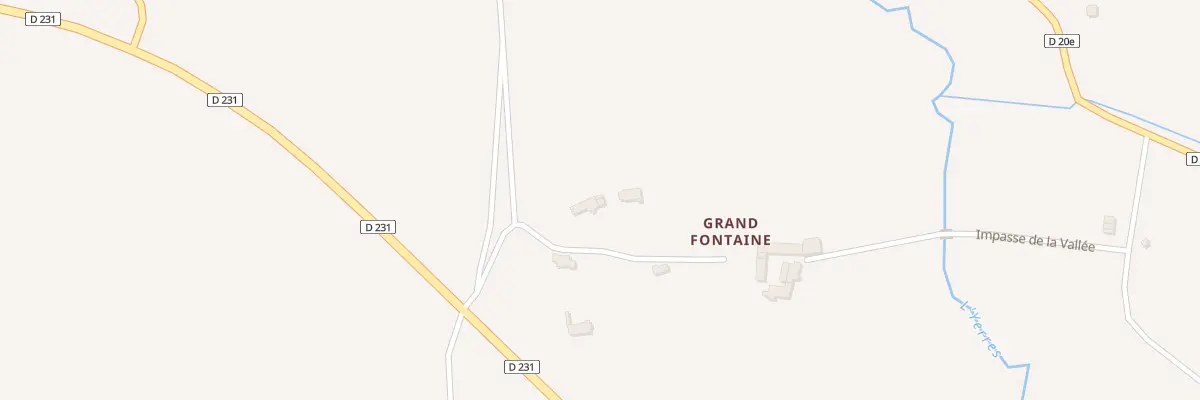 Plan du 3 Rue de Grand Fontaine à Touquin