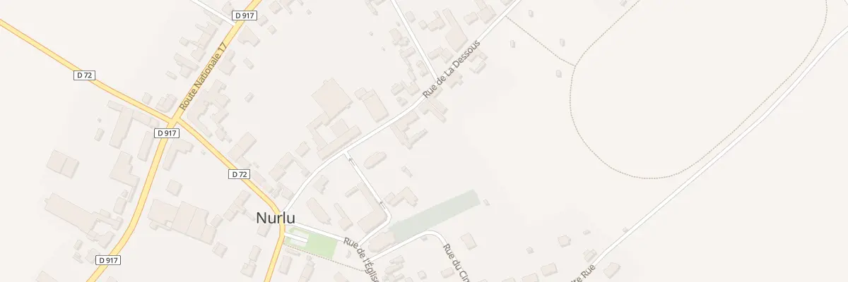 Plan du 9 Rue de Là Dessous à Nurlu