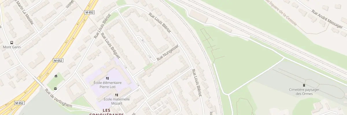 Plan du 46 Rue Nungesser à Lambersart
