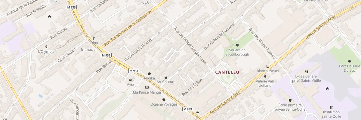 Plan du 27 Rue Gabrielle Bouveur à Lambersart