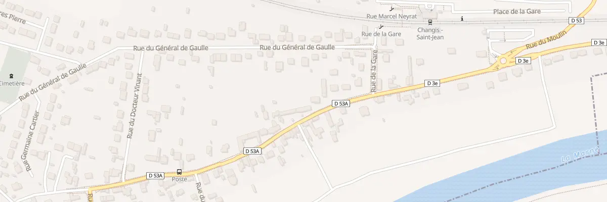 Plan du 33B Rue du Moncey à Changis-sur-Marne