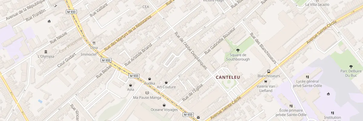 Plan du 31 Rue Gabrielle Bouveur à Lambersart