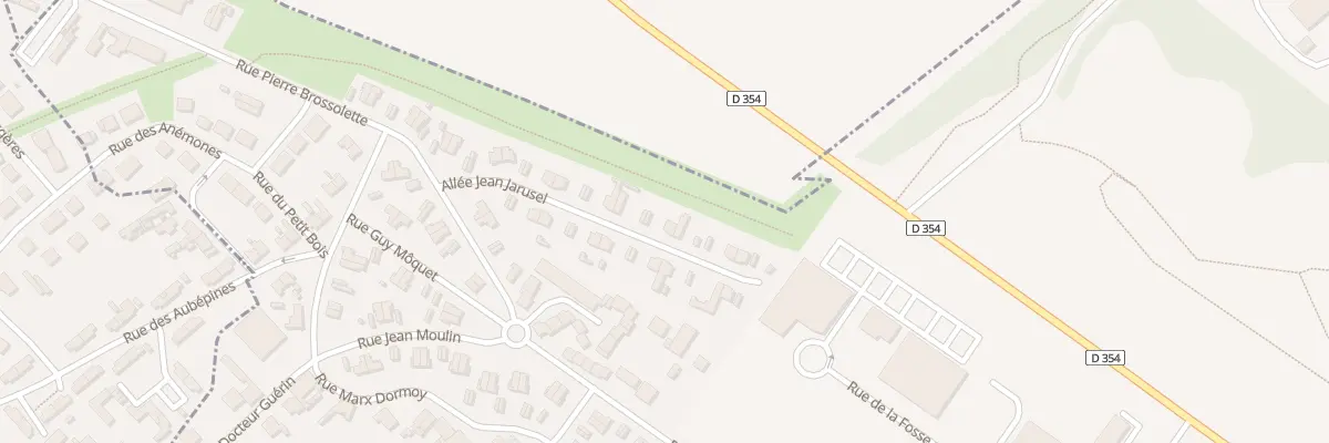 Plan du 329 All Jean Jarusel à Ostricourt