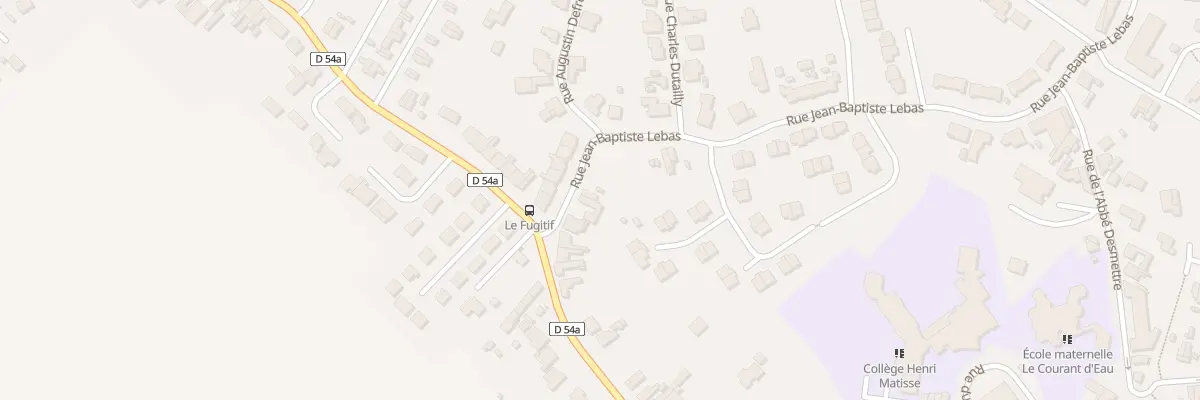 Plan du 107 Rue Jean Baptiste Lebas à Ostricourt