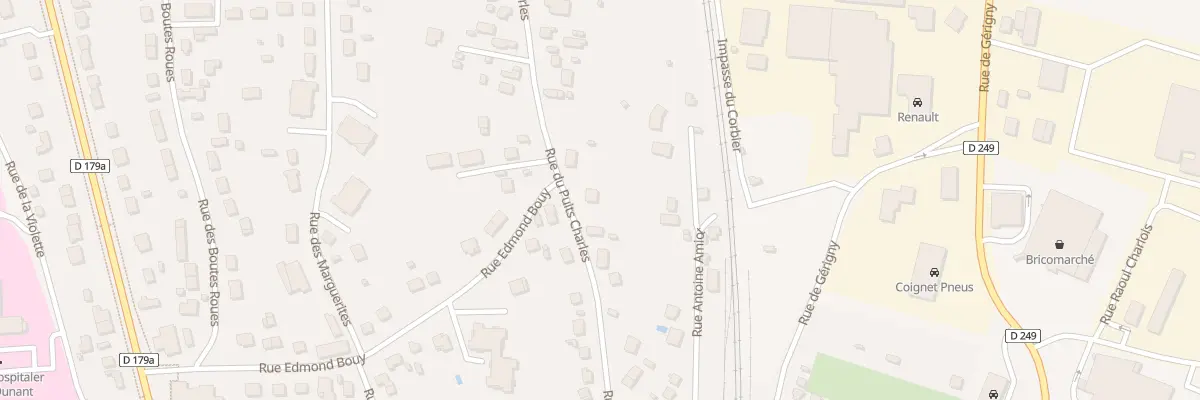 Plan du 22 Rue du Puits Charles à La Charité-sur-Loire