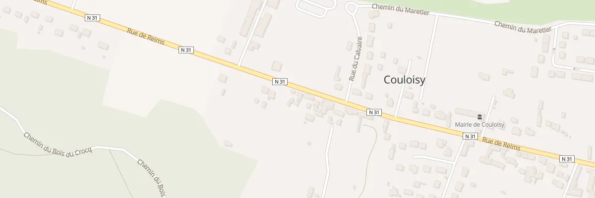 Plan du 39 Rue de Reims à Couloisy