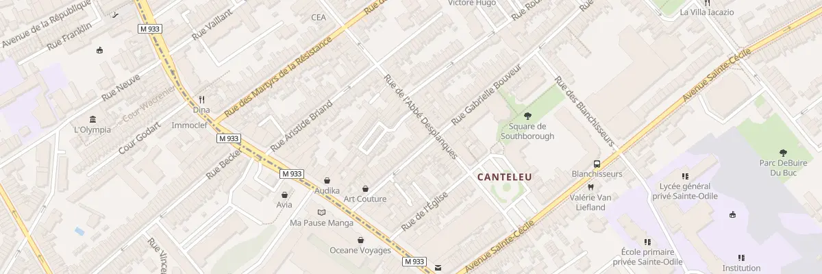 Plan du 37 Rue Gabrielle Bouveur à Lambersart