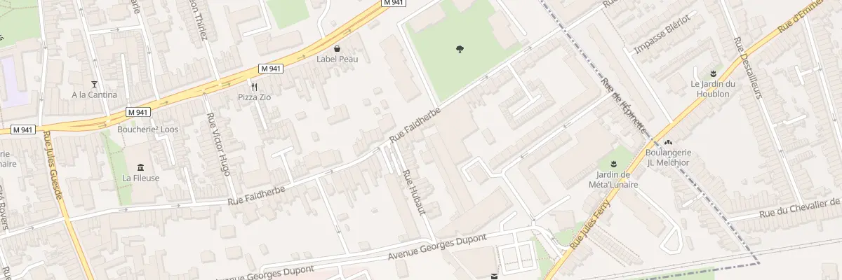 Plan du 193 Rue Faidherbe à Loos