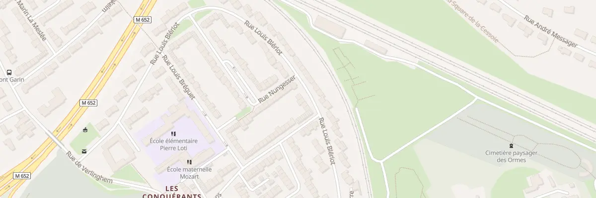 Plan du 68 Rue Louis Blériot à Lambersart