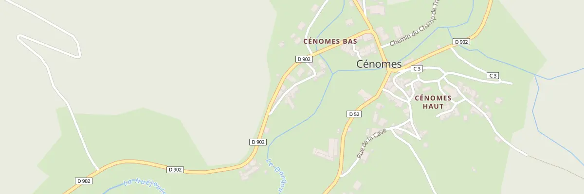 Plan du 5088 Cenomes Bas à Montagnol