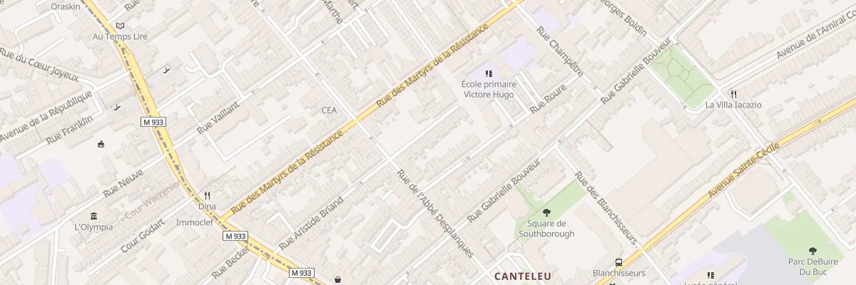 Plan du 62 Rue Aristide Briand à Lambersart