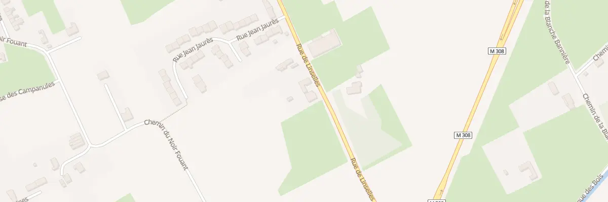 Plan du 96 Rue de Linselles à Comines