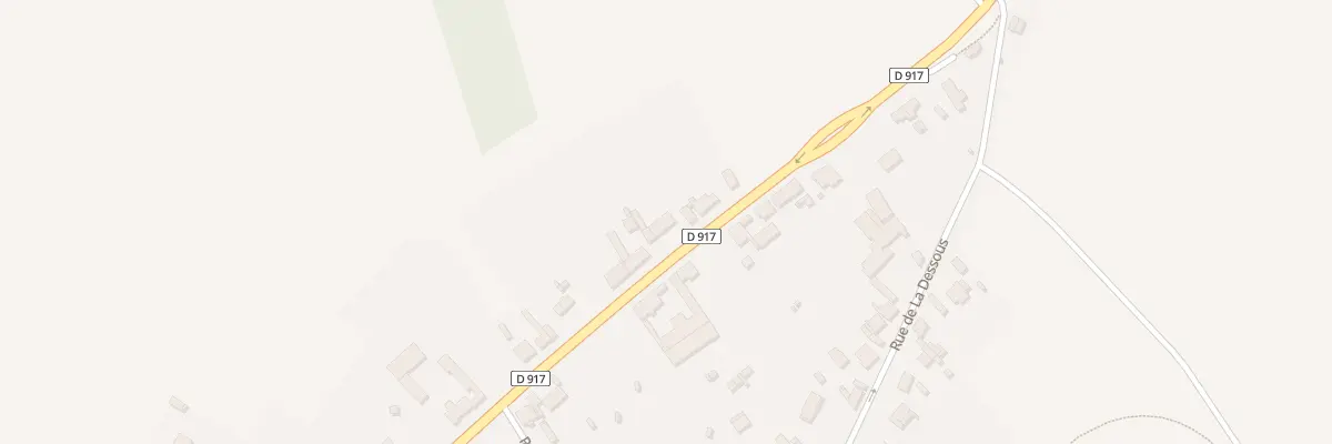 Plan du 60 Rte Nationale à Nurlu