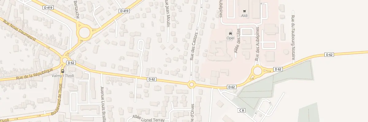 Plan du 26 Rue des Castors à Nangis