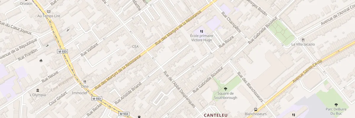 Plan du 64 Rue Aristide Briand à Lambersart