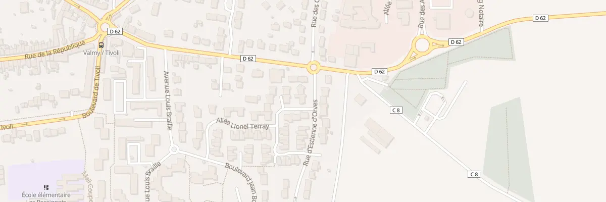 Plan du 4 Rue Estienne d’Orves à Nangis