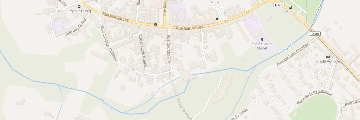 Plan du 27 Rue des Moulins à Lizy-sur-Ourcq