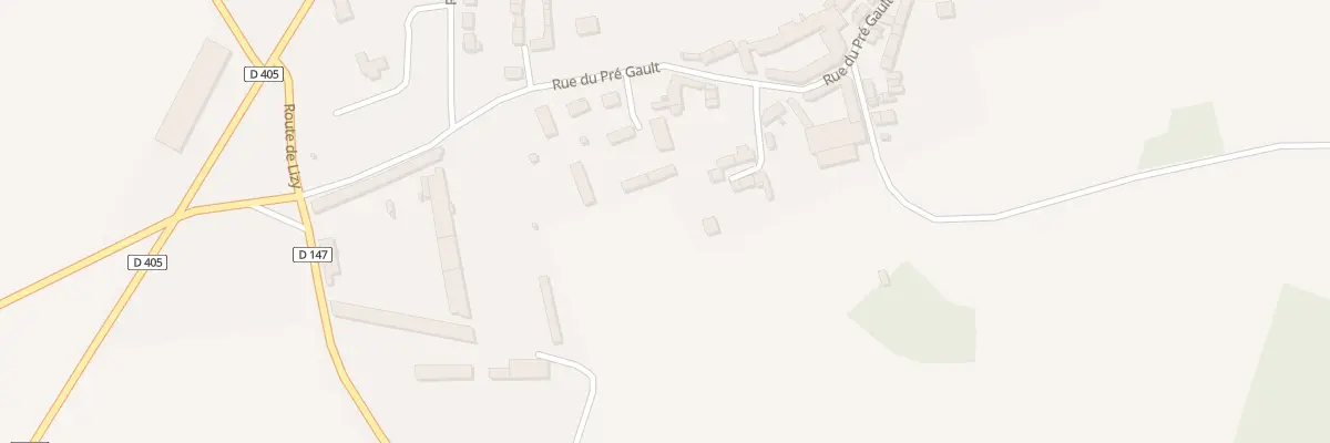 Plan du 9003 Rue du Pre Gault à May-en-Multien