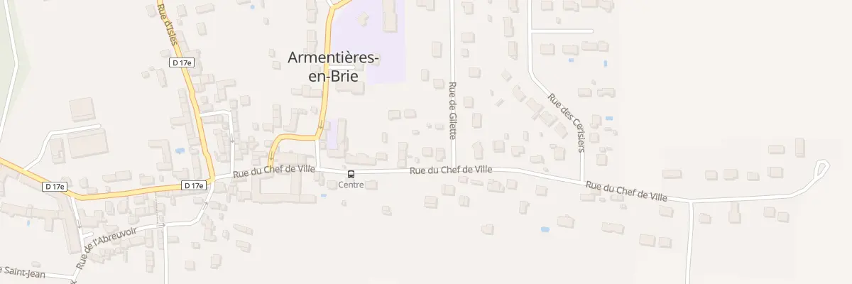 Plan du 21 Rue du Chef-de-ville à Armentières-en-Brie