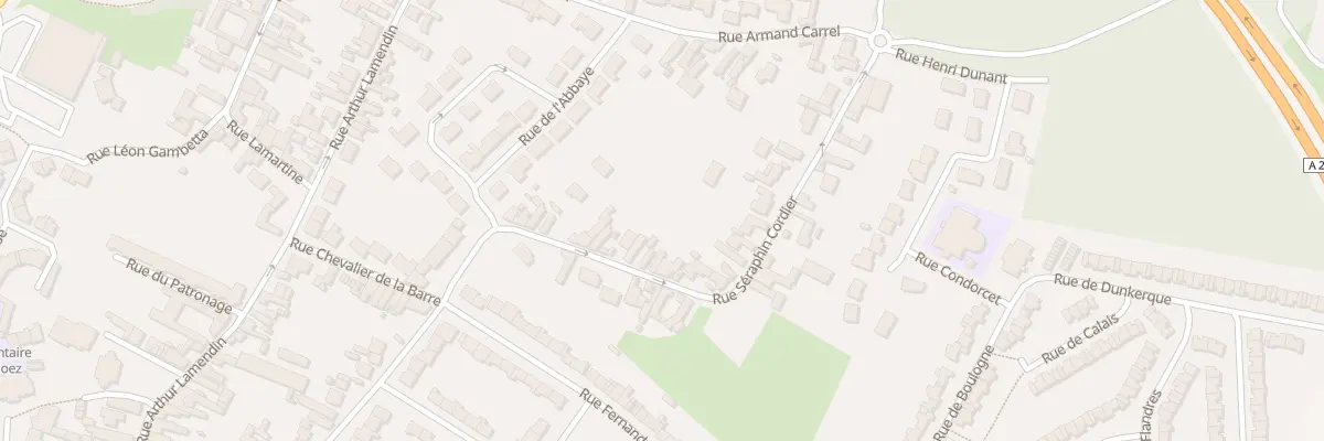 Plan du 17 Rue Séraphin Cordier à Courcelles-lès-Lens