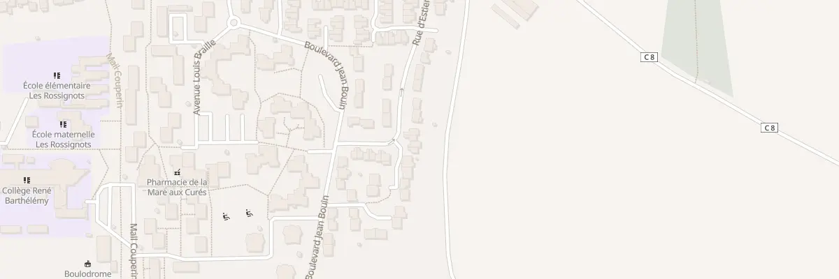 Plan du 31 Rue Estienne d’Orves à Nangis