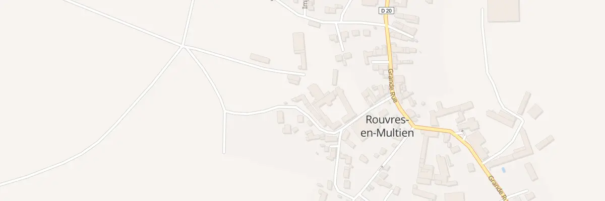 Plan du 9 Rue de la Cour de Cepoix à Rouvres-en-Multien