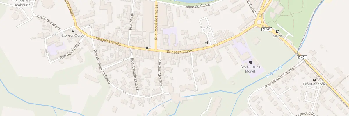 Plan du 60 Rue Jean Jaurès à Lizy-sur-Ourcq